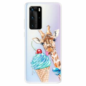 Odolné silikonové pouzdro iSaprio - Love Ice-Cream - Huawei P40 Pro obraz