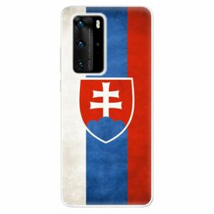 Odolné silikonové pouzdro iSaprio - Slovakia Flag - Huawei P40 Pro obraz