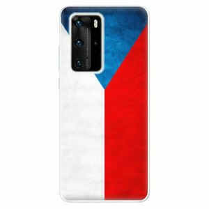 Odolné silikonové pouzdro iSaprio - Czech Flag - Huawei P40 Pro obraz