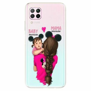 Odolné silikonové pouzdro iSaprio - Mama Mouse Brunette and Girl - Huawei P40 Lite obraz
