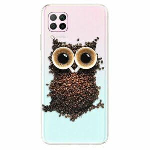 Odolné silikonové pouzdro iSaprio - Owl And Coffee - Huawei P40 Lite obraz