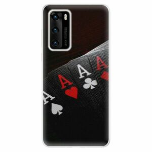 Odolné silikonové pouzdro iSaprio - Poker - Huawei P40 obraz