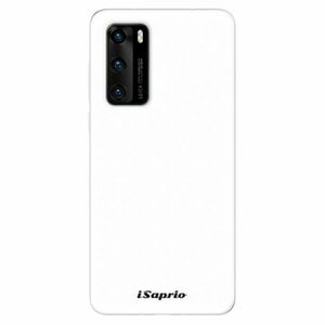 Odolné silikonové pouzdro iSaprio - 4Pure - bílý - Huawei P40 obraz