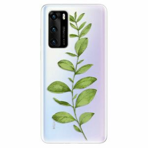 Odolné silikonové pouzdro iSaprio - Green Plant 01 - Huawei P40 obraz