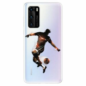 Odolné silikonové pouzdro iSaprio - Fotball 01 - Huawei P40 obraz