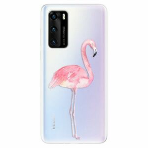 Odolné silikonové pouzdro iSaprio - Flamingo 01 - Huawei P40 obraz