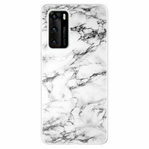 Odolné silikonové pouzdro iSaprio - White Marble 01 - Huawei P40 obraz