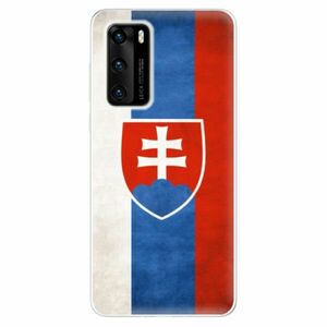 Odolné silikonové pouzdro iSaprio - Slovakia Flag - Huawei P40 obraz