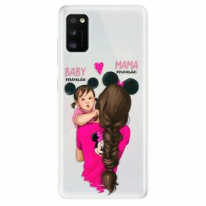 Odolné silikonové pouzdro iSaprio - Mama Mouse Brunette and Girl - Samsung Galaxy A41 obraz