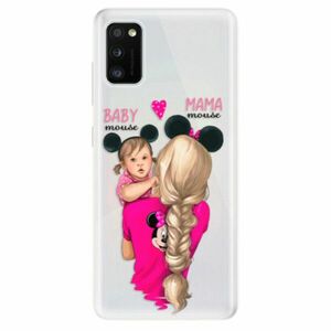 Odolné silikonové pouzdro iSaprio - Mama Mouse Blond and Girl - Samsung Galaxy A41 obraz