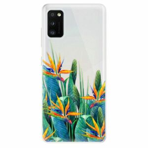 Odolné silikonové pouzdro iSaprio - Exotic Flowers - Samsung Galaxy A41 obraz