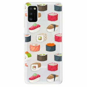 Odolné silikonové pouzdro iSaprio - Sushi Pattern - Samsung Galaxy A41 obraz