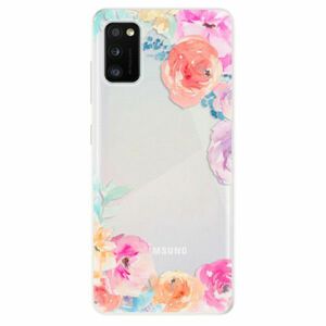 Odolné silikonové pouzdro iSaprio - Flower Brush - Samsung Galaxy A41 obraz