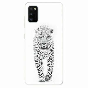 Odolné silikonové pouzdro iSaprio - White Jaguar - Samsung Galaxy A41 obraz