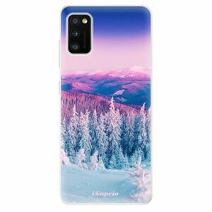 Odolné silikonové pouzdro iSaprio - Winter 01 - Samsung Galaxy A41 obraz