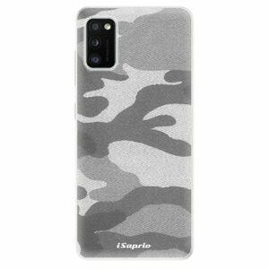 Odolné silikonové pouzdro iSaprio - Gray Camuflage 02 - Samsung Galaxy A41 obraz