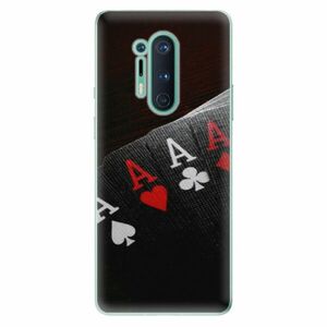 Odolné silikonové pouzdro iSaprio - Poker - OnePlus 8 Pro obraz