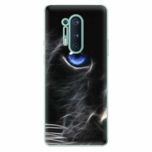 Odolné silikonové pouzdro iSaprio - Black Puma - OnePlus 8 Pro obraz