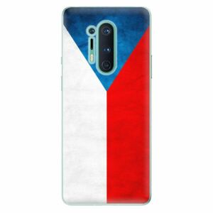 Odolné silikonové pouzdro iSaprio - Czech Flag - OnePlus 8 Pro obraz