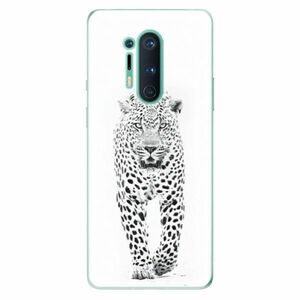 Odolné silikonové pouzdro iSaprio - White Jaguar - OnePlus 8 Pro obraz