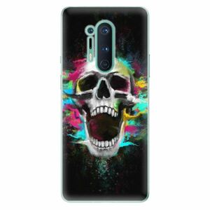 Odolné silikonové pouzdro iSaprio - Skull in Colors - OnePlus 8 Pro obraz