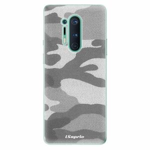 Odolné silikonové pouzdro iSaprio - Gray Camuflage 02 - OnePlus 8 Pro obraz