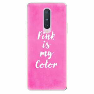 Odolné silikonové pouzdro iSaprio - Pink is my color - OnePlus 8 obraz
