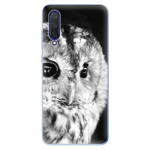 Odolné silikonové pouzdro iSaprio - BW Owl - Xiaomi Mi 9 Lite obraz