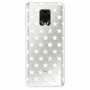 Odolné silikonové pouzdro iSaprio - Stars Pattern - white - Xiaomi Redmi Note 9 Pro / Note 9S obraz
