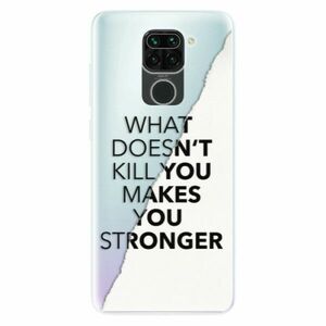 Odolné silikonové pouzdro iSaprio - Makes You Stronger - Xiaomi Redmi Note 9 obraz