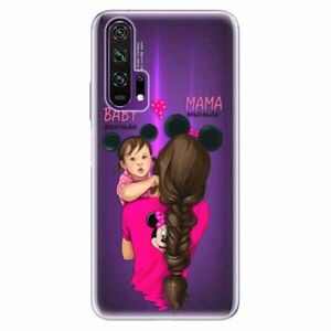 Odolné silikonové pouzdro iSaprio - Mama Mouse Brunette and Girl - Honor 20 Pro obraz