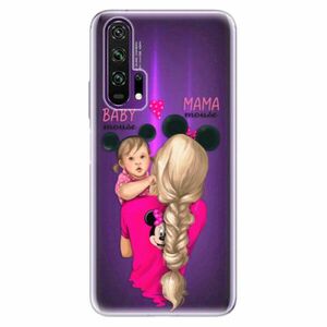 Odolné silikonové pouzdro iSaprio - Mama Mouse Blond and Girl - Honor 20 Pro obraz