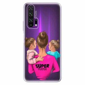 Odolné silikonové pouzdro iSaprio - Super Mama - Two Girls - Honor 20 Pro obraz