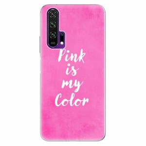 Odolné silikonové pouzdro iSaprio - Pink is my color - Honor 20 Pro obraz