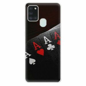 Odolné silikonové pouzdro iSaprio - Poker - Samsung Galaxy A21s obraz