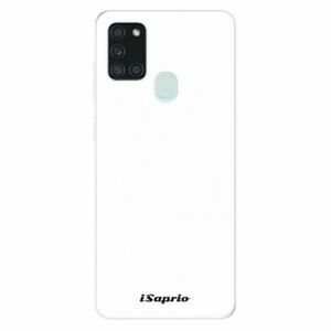 Odolné silikonové pouzdro iSaprio - 4Pure - bílý - Samsung Galaxy A21s obraz