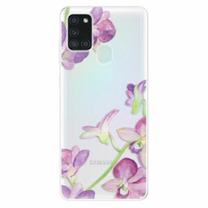 Odolné silikonové pouzdro iSaprio - Purple Orchid - Samsung Galaxy A21s obraz