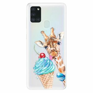 Odolné silikonové pouzdro iSaprio - Love Ice-Cream - Samsung Galaxy A21s obraz