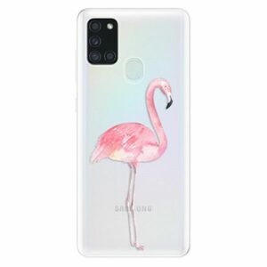 Odolné silikonové pouzdro iSaprio - Flamingo 01 - Samsung Galaxy A21s obraz