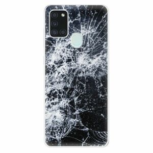 Odolné silikonové pouzdro iSaprio - Cracked - Samsung Galaxy A21s obraz