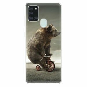 Odolné silikonové pouzdro iSaprio - Bear 01 - Samsung Galaxy A21s obraz