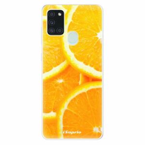 Odolné silikonové pouzdro iSaprio - Orange 10 - Samsung Galaxy A21s obraz