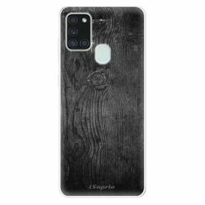 Odolné silikonové pouzdro iSaprio - Black Wood 13 - Samsung Galaxy A21s obraz