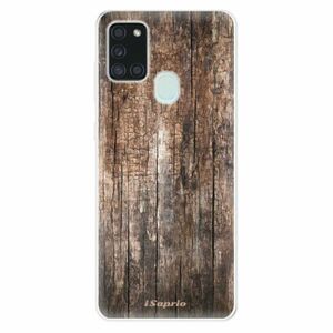Odolné silikonové pouzdro iSaprio - Wood 11 - Samsung Galaxy A21s obraz