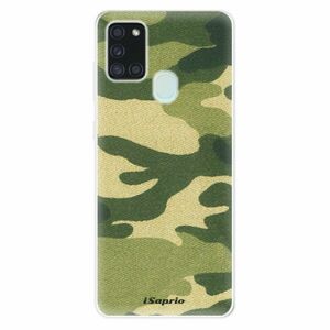Odolné silikonové pouzdro iSaprio - Green Camuflage 01 - Samsung Galaxy A21s obraz