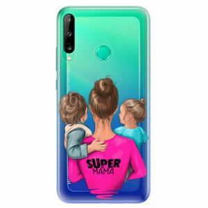 Odolné silikonové pouzdro iSaprio - Super Mama - Boy and Girl - Huawei P40 Lite E obraz
