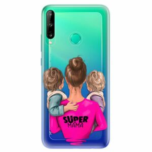 Odolné silikonové pouzdro iSaprio - Super Mama - Two Boys - Huawei P40 Lite E obraz