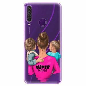 Odolné silikonové pouzdro iSaprio - Super Mama - Boy and Girl - Huawei Y6p obraz