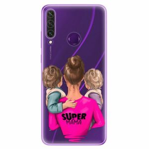 Odolné silikonové pouzdro iSaprio - Super Mama - Two Boys - Huawei Y6p obraz