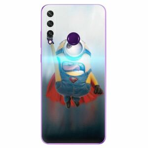 Odolné silikonové pouzdro iSaprio - Mimons Superman 02 - Huawei Y6p obraz